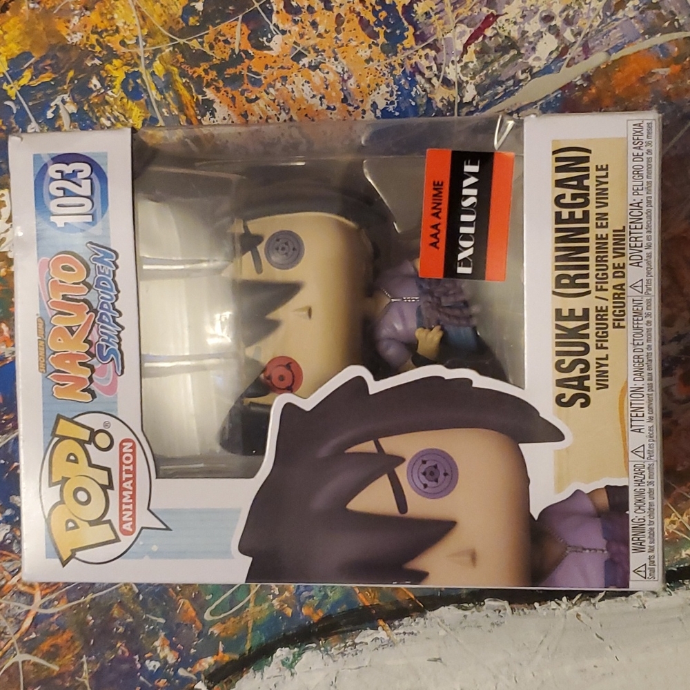 Pop Animation Sasuke (Rinnegan) vinyl figure